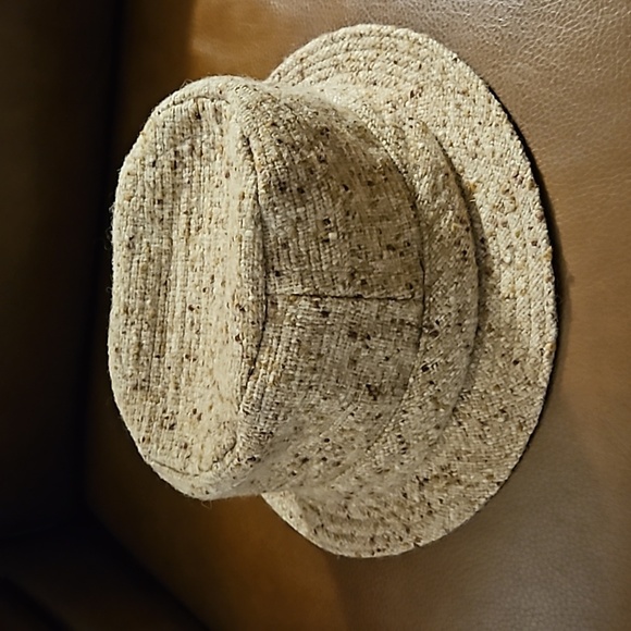 VTG DAVID HANNA & SONS LTD Genuine Donegal Tweed Wool Irish Grandpa Hat - Picture 3 of 7